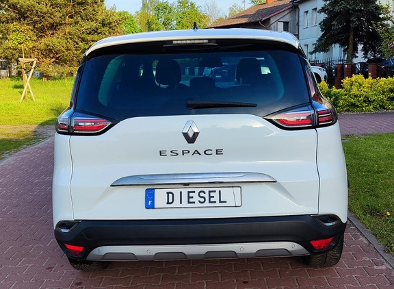 Renault Espace cena 47900 przebieg: 130300, rok produkcji 2018 z Chodzież małe 497